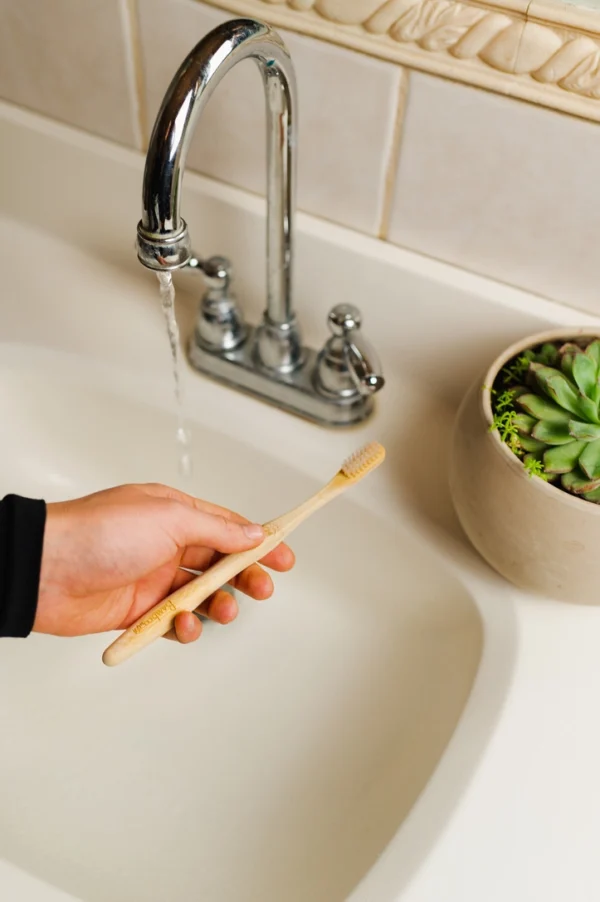 100% Compostable Bamboo Toothbrush - Image 2