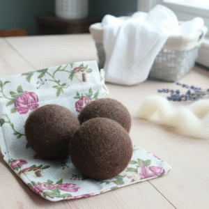 Organic Alpaca Wool Dryer Balls (Set of 3)