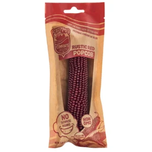 Popcob, Microwave Healthier - Hull-Less, Rustic Red Popcorn